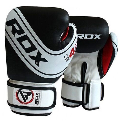 Дитячі боксерські рукавички RDX 4oz Чорно-білий (37260049) фото №1