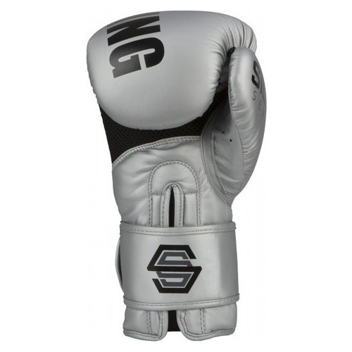 Боксерські рукавички Title Boxing Silver Series Select Training (16oz) Сірі фото №2