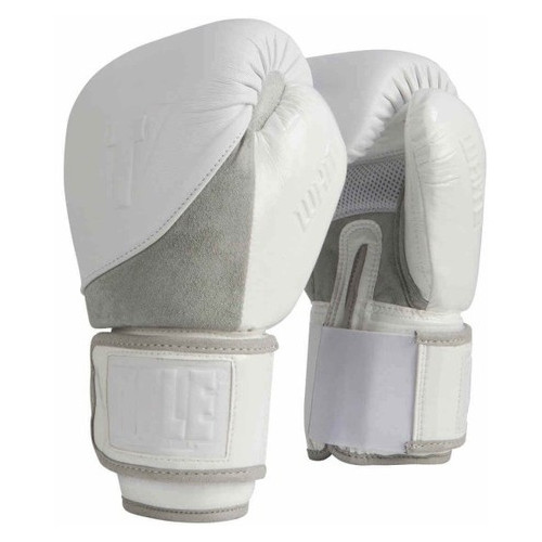 Боксерські рукавички Title White Boxing Gloves (14oz) Белые фото №1