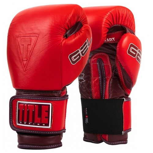 Боксерські рукавички Title AHA Bag Gloves (12oz) Червоні фото №1