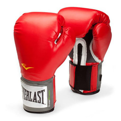 Боксерські рукавички Everlast PU Pro Style training (10oz) Красные фото №1