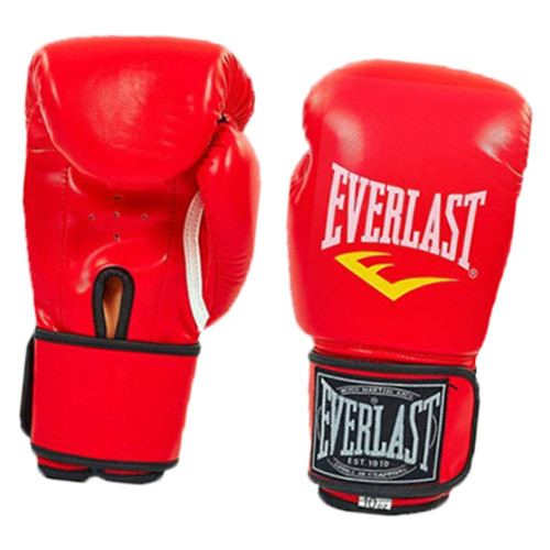 Боксерські рукавички Everlast BO-3987 12oz Червоний (37409001) фото №2