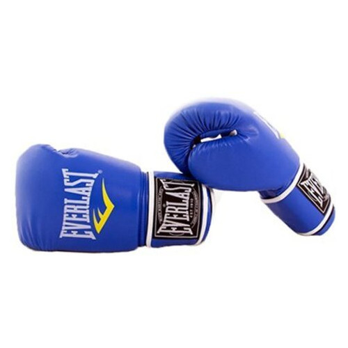 Боксерські рукавички Everlast BO-3987 12oz Синій (37409001) фото №1