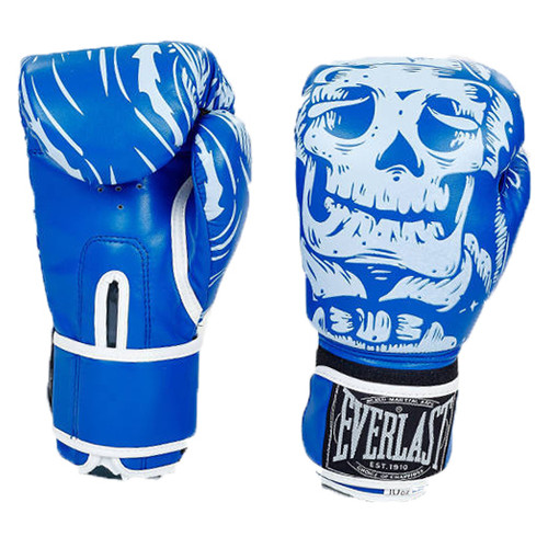 Боксерські рукавички Everlast Flex BO-5493 12oz Синій (37409037) фото №1