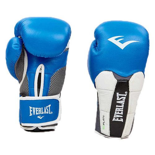 Боксерські рукавички Everlast MA-6759 12oz Синьо-білий (37409038) фото №1