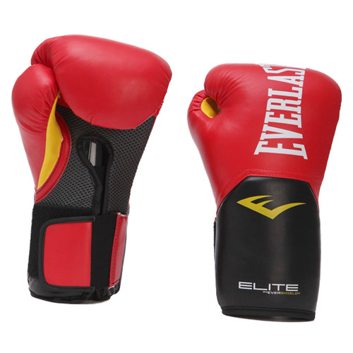 Боксерські рукавички Everlast Pro Style Elite 1198 14oz Червоний (37409033) фото №2