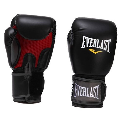 Екіпірування Everlast Рукавички боксерські Pro Style Muay Thai 7012  12oz Чорний (37409016) фото №1