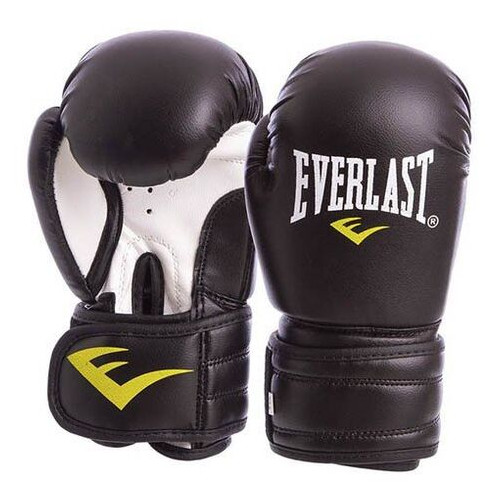Боксерські рукавички Everlast MA-5018 10oz Чорний (37429451) фото №1