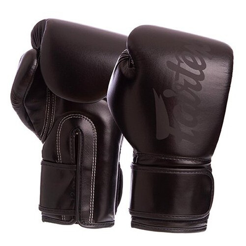 Боксерські рукавички Fairtex BGV14SB 16oz Чорний (37475012) фото №1