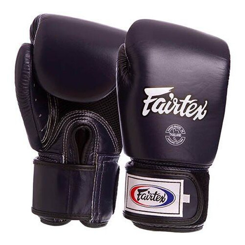 Боксерські рукавички Fairtex BGV1 10oz Синій (37475020) фото №1