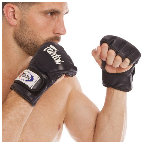 Рукавички для змішаних єдиноборств MMA Fairtex FGV12 L Синій (37475050) фото №2