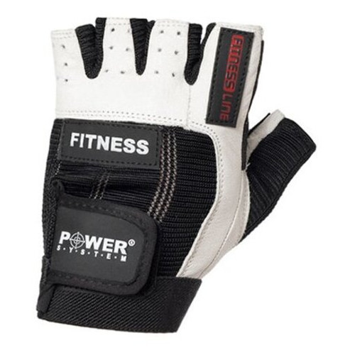 Рукавички для фітнесу та важкої атлетики Power System Fitness PS-2300 Black/White XL фото №1