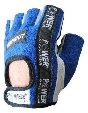 Рукавички для фітнесу та важкої атлетики Power System Workout PS-2200 Blue XXL фото №1