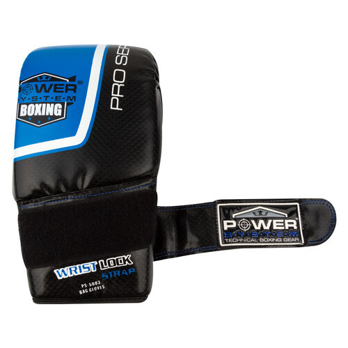Рукавички снарядні Power System PS 5003 Bag Gloves Storm S Black/Blue (VZ55PS-5003_S_Blue) фото №3