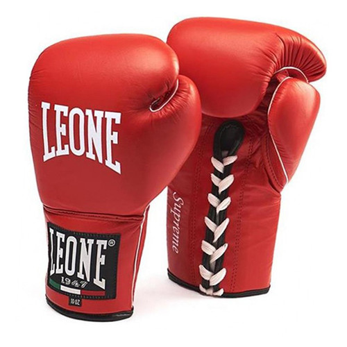 Боксерські рукавички Leone Supreme 8oz Червоний (37333011) фото №1