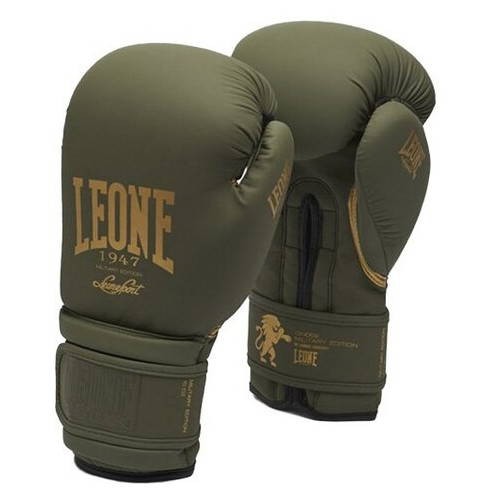 Боксерські рукавички Leone Mono 10oz Хакі (37333043) фото №1