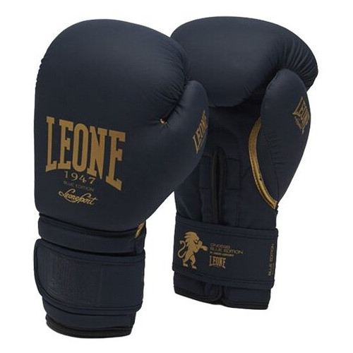 Боксерські рукавички Leone Mono 14oz Синій (37333043) фото №1