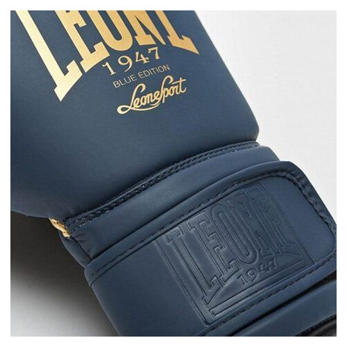 Боксерські рукавички Leone 1947 Mono 10oz Синій (37333043) фото №5