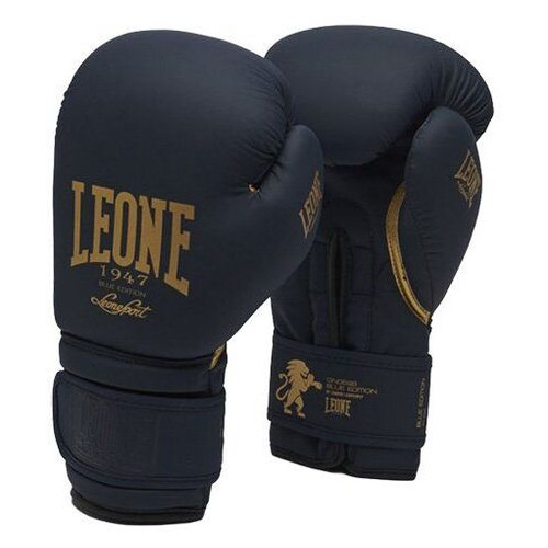 Боксерські рукавички Leone 1947 Mono 10oz Синій (37333043) фото №1
