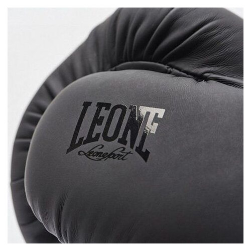 Боксерські рукавички Leone 1947 Mono 12oz Чорний (37333043) фото №4