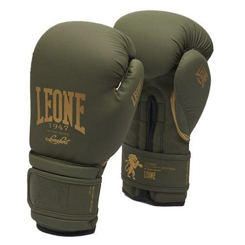 Боксерські рукавички Leone 1947 Mono 14oz Хакі (37333043) фото №1