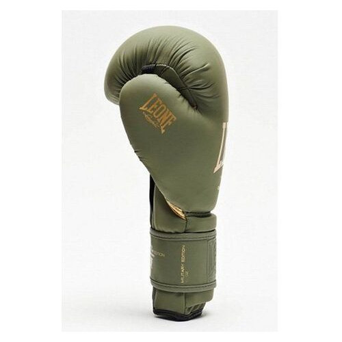 Боксерські рукавички Leone 1947 Mono 14oz Хакі (37333043) фото №4