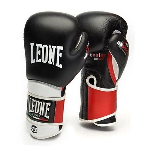 Боксерські рукавички Leone Tecnico 12oz Чорно-білий (37333012) фото №1