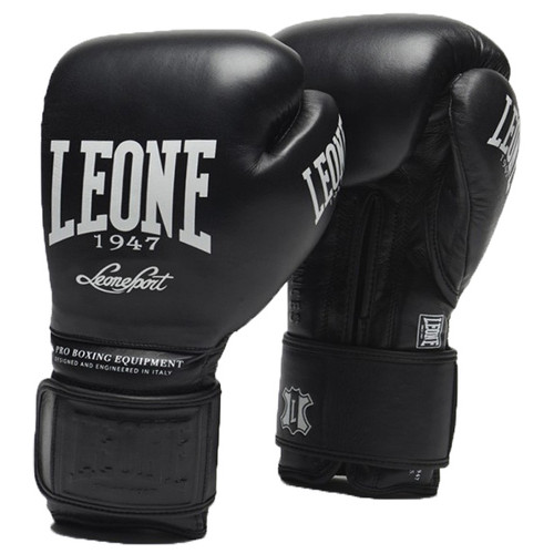 Боксерські рукавички Leone Greatest 12oz Чорний (37333051) фото №1