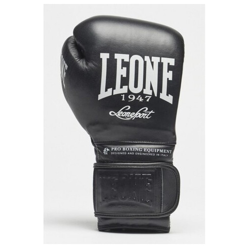 Боксерські рукавички Leone Greatest 12oz Чорний (37333051) фото №2