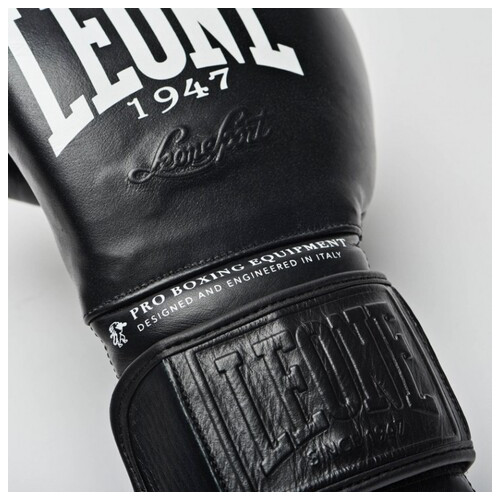 Боксерські рукавички Leone Greatest 12oz Чорний (37333051) фото №5