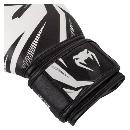 Боксерські рукавички Venum Original Challenger 3.0 (10oz) Білі із чорним фото №3