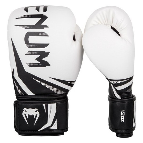 Боксерські рукавички Venum Original Challenger 3.0 (10oz) Білі із чорним фото №2