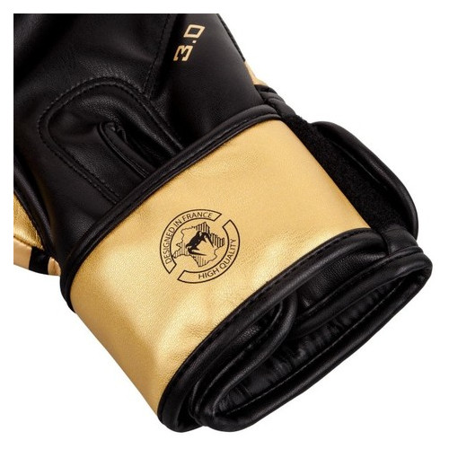 Боксерські рукавички Venum Original Challenger 3.0 (10oz) Черные с золотистым фото №5