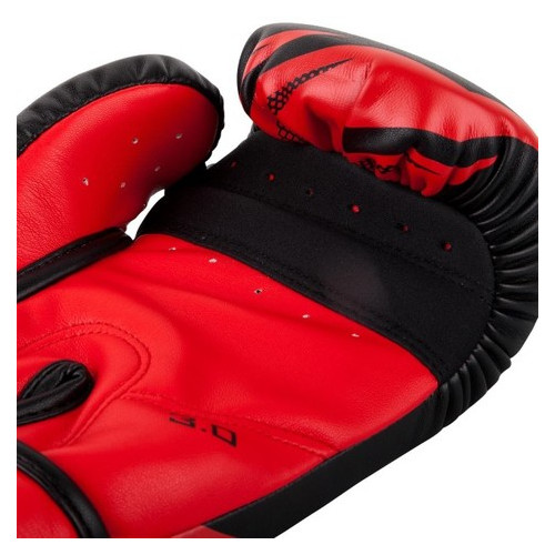 Боксерські рукавички Venum Original Challenger 3.0 (14oz) Чорні з червоним фото №4