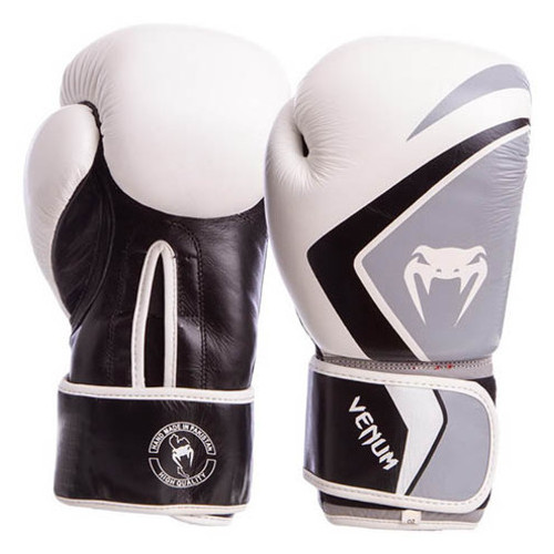 Боксерські рукавички Venum Contender 2.0 VL-8202 10oz Бело-серый (37429389) фото №1