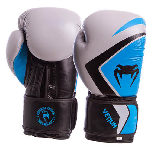 Боксерські рукавички Venum Contender 2.0 VL-8202 10oz Сіро-блакитний (37429389) фото №1