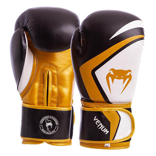 Боксерські рукавички Venum Contender 2.0 VL-8202 12oz Черно-золотой (37429389) фото №1