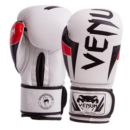 Боксерські рукавички Venum Elite Neo BO-5238 10oz Білий (37429435) фото №1