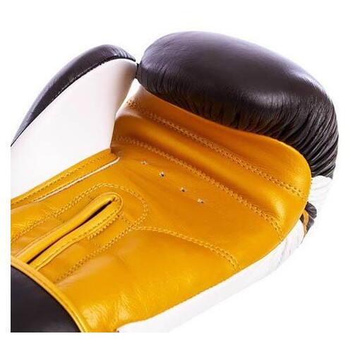Боксерські рукавички Venum Contender 2.0 VL-8202 14oz Чорно-золотий (37429389) фото №4