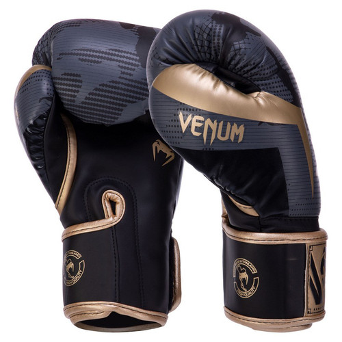 Рукавички боксерські на липучці Venum Elite Boxing VN1392-535 10oz Камуфляж (37470017) фото №2