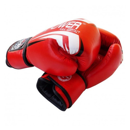 Боксерські рукавички FirePower FPBG12 (12oz) Червоні фото №5