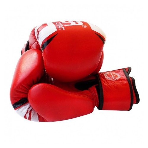 Боксерські рукавички FirePower FPBG12 (12oz) Червоні фото №4