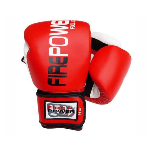 Боксерські рукавички FirePower FPBG2 (12oz) Червоні фото №1