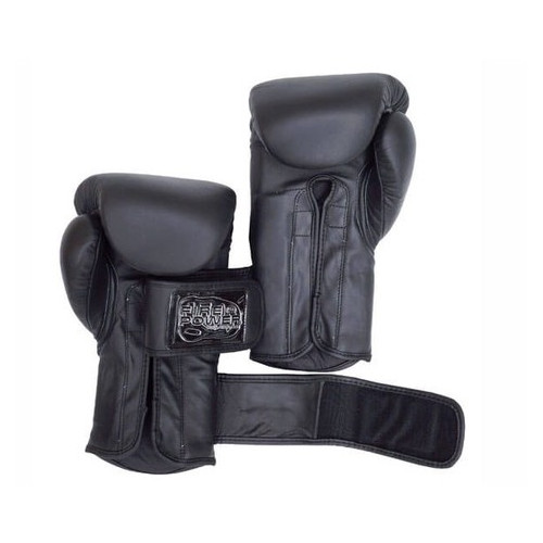 Боксерські рукавички FirePower FPBG4 (10oz) Чорні матові фото №5