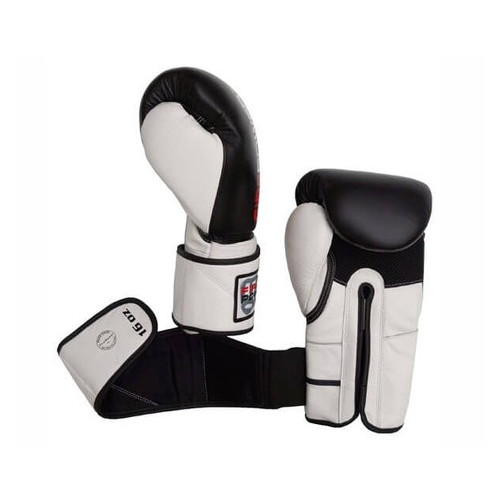 Боксерські рукавички FirePower FPBG6 (10oz) Чорні фото №4