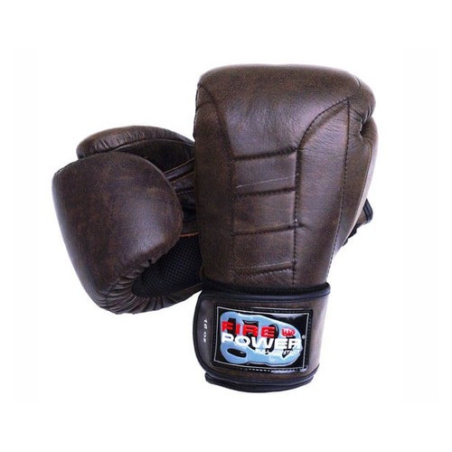 Боксерські рукавички FirePower FPBG7 (10oz) Коричневі фото №1