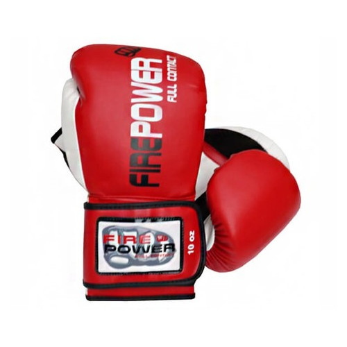 Боксерські рукавички FirePower FPBGA2 (12oz) Червоні фото №1
