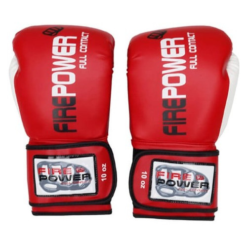 Боксерські рукавички FirePower FPBGA2 (12oz) Червоні фото №2