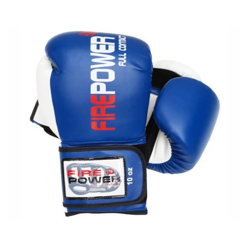Боксерські рукавички FirePower FPBGA2 (12oz) Сині фото №1