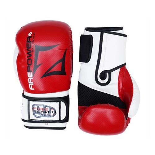 Боксерські рукавички FirePower FPBGA3 (10oz) Червоні фото №2